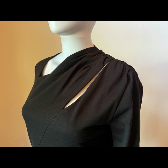 ESCADA Doriana Jersey Dress, Black Size 38 - Picture 3 of 10